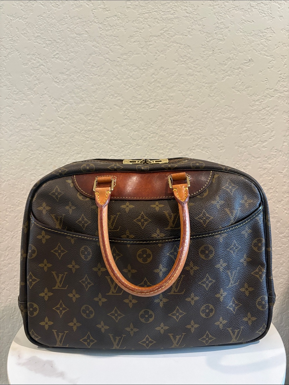 LOUIS VUITTON VI0974 Monogram Deauville Handbag